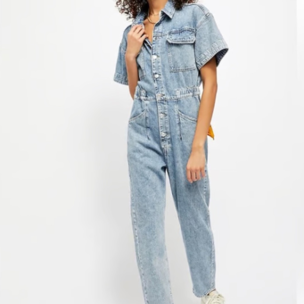 NWT Free People Marci Jumpsuit Small